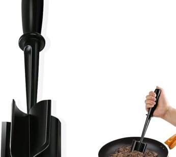 Meat Chopper, Hamburger Chopper, Potato Masher-Professional Multifunctional Heat Resistant Nylon Ground Beef Smasher Kitchen Tools And Gadgets, ​Safe For Non-Stick Cookware.