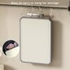 SNOWCLAD Stainless Steel Cutting Board,Double Sided Steel Cutting Boards for kitchen,Stainless Steel/Wheat straw pp Large Board for meat,non toxic Chopping,16 * 11 Inch,Dishwasher Safe - Image 2