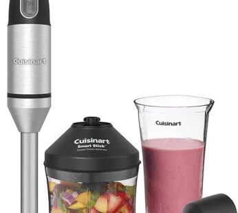 Cuisinart CSB-179 Smart Stick Variable Speed Hand Blender, Stainless Steel