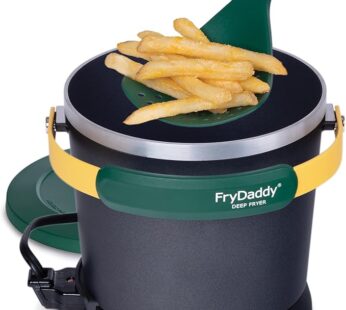 Presto 05427 FryDaddy Electric Deep Fryer, Green/Gold