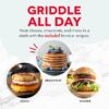 DASH Mini Maker Electric Round Griddle for Individual Pancakes, Cookies, Eggs & other on the go Breakfast, Lunch & Snacks with Indicator Light + Included Recipe Book - Pink - Image 2