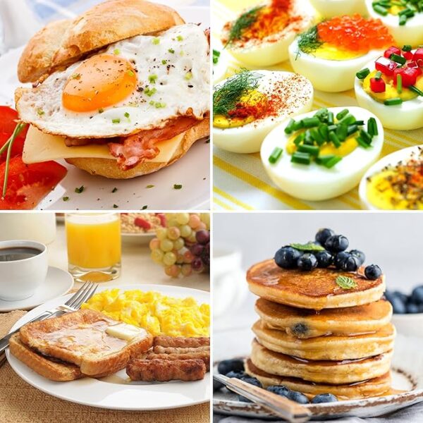 Nostalgia 3-in-1 Breakfast Station - Includes Coffee Maker, Non-Stick Griddle, and 4-Slice Toaster Oven - Versatile Breakfast Maker with Timer - Aqua - Image 5